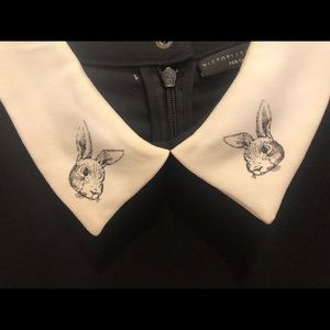 Victoria Beckham bunny dress (black)